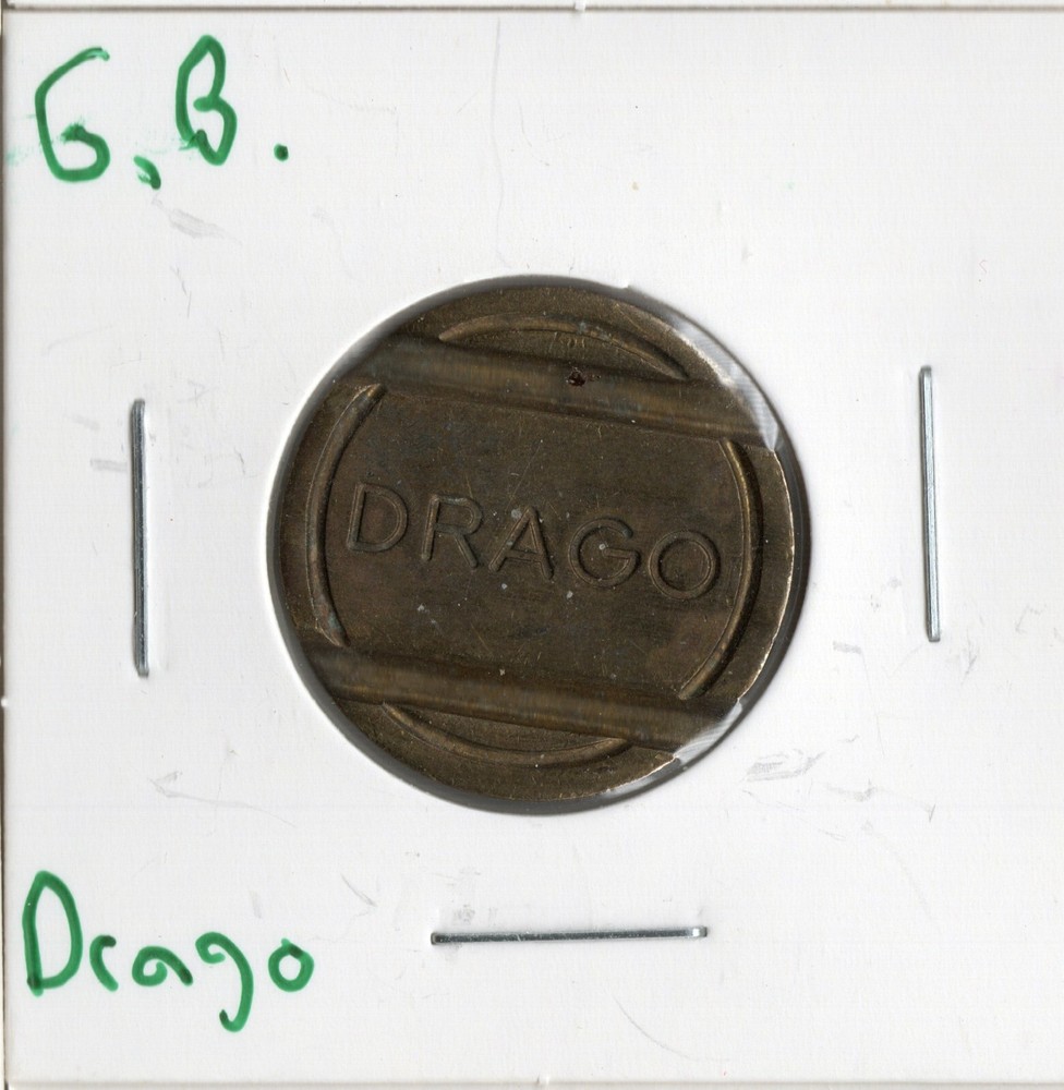 Vending Token Great Britain Drago