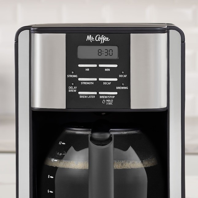 Mr. Coffee 12 -Cup Programmable Residential Pour over coffee maker Automatic