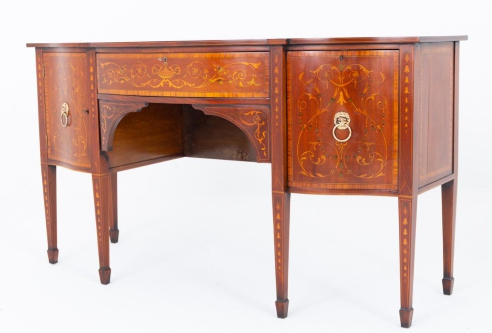 Sheraton Sideboard Mahogany Server 1880
