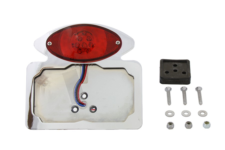 Oval Style Tail Lamp Assembly LED fits Harley Davidson