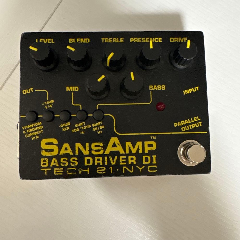 TECH 21 SansAmp BASS DRIVER DI