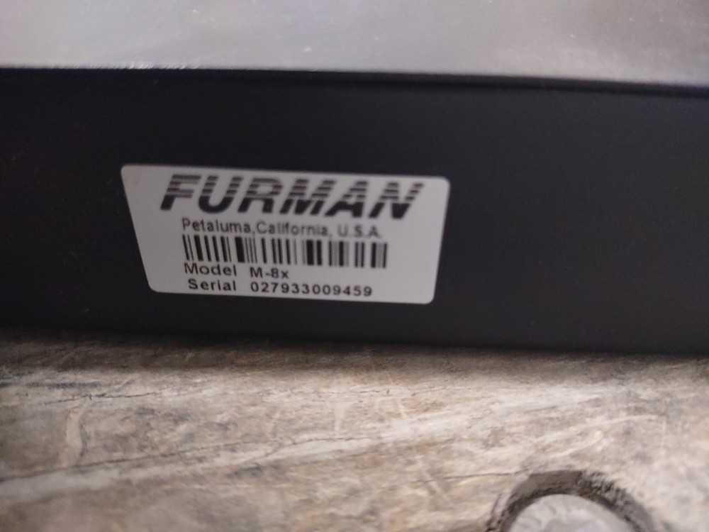 Furman M-8X Power Conditioner