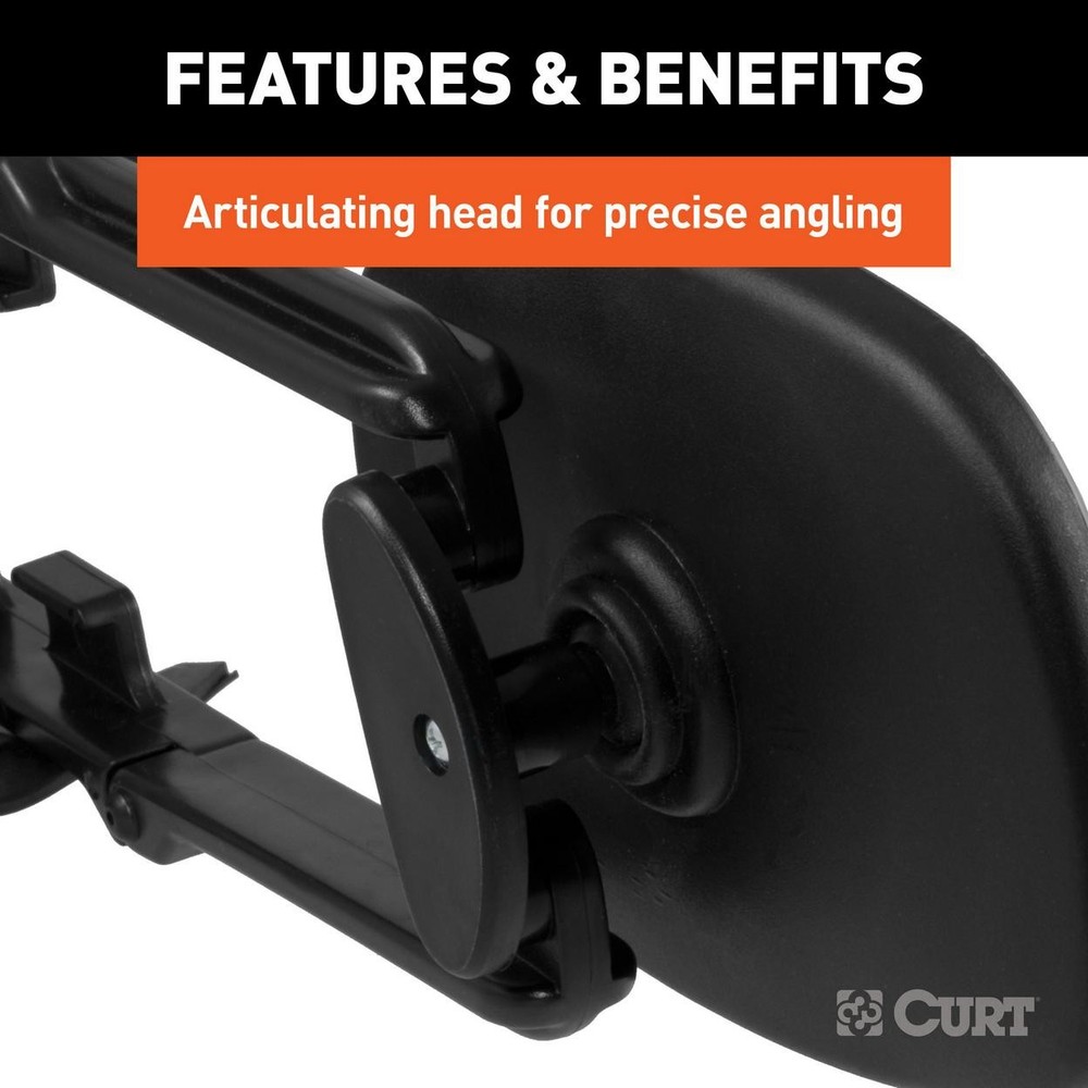 CURT 20002 Extended View Tow Mirror