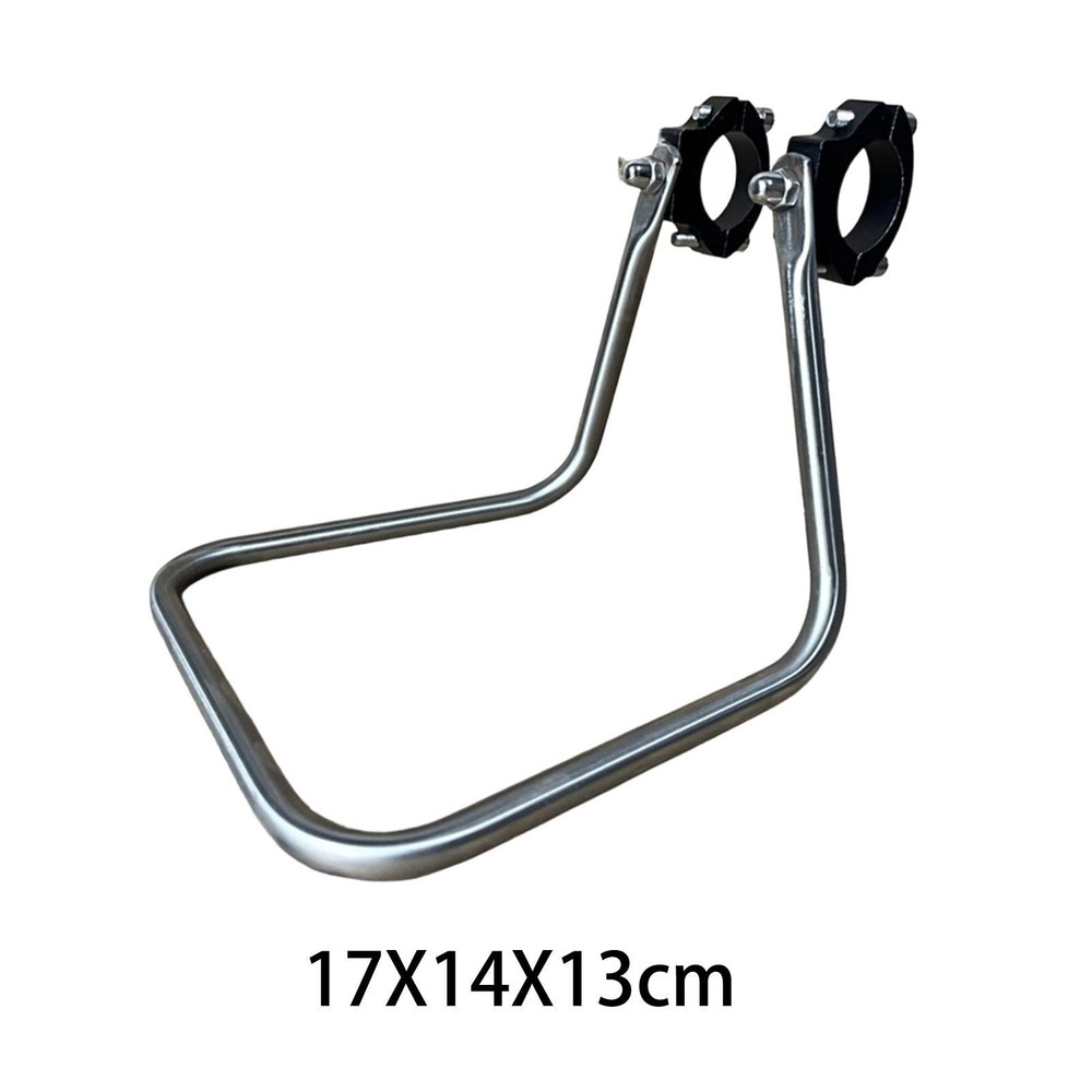Bike Front Cargo Rack Replace Accessory Strong Load Capacity Durability Bicycle