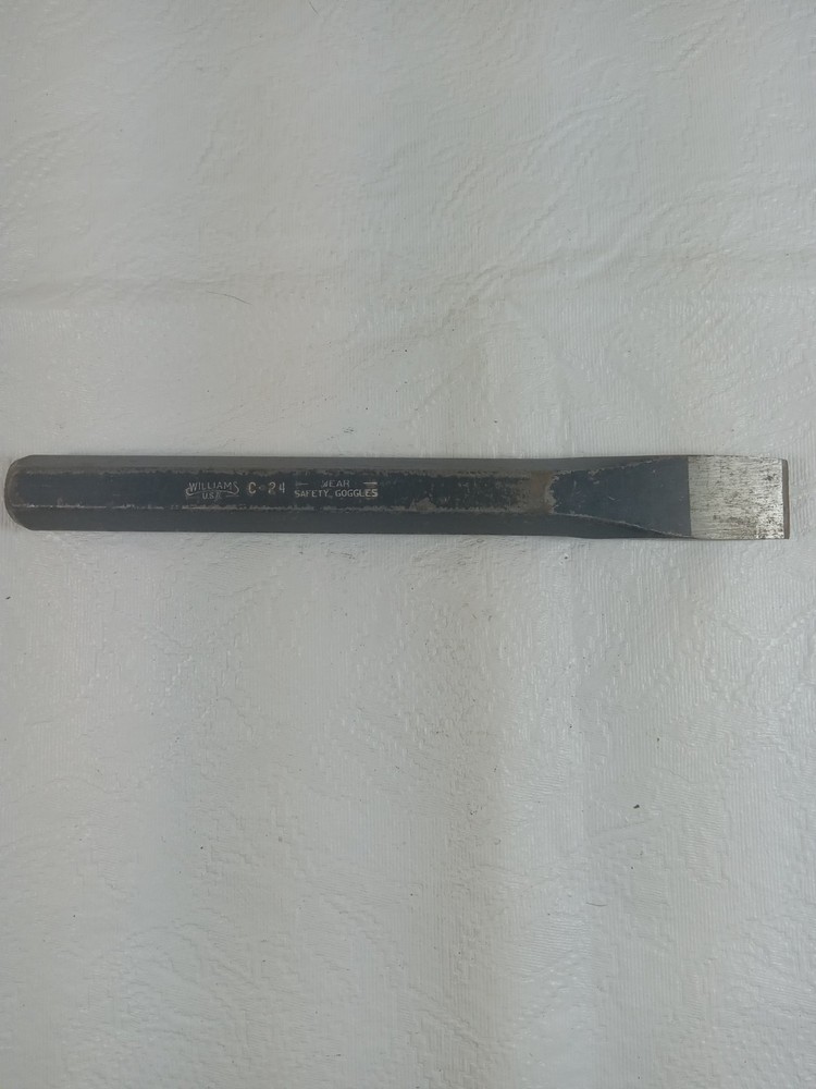 Williams Cold Chisel C-24 USA 3/4" Blade Width 7" Length