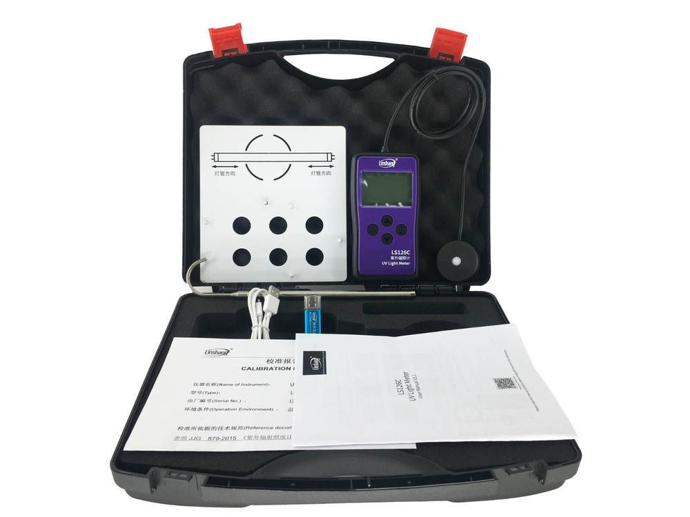 UV Light Meter Ultraviolet Intensity Tester for UVA Light Source UV LED Curing