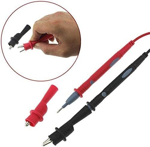 Replacement Alligator Clips for Multimeter Leads 4-Pack