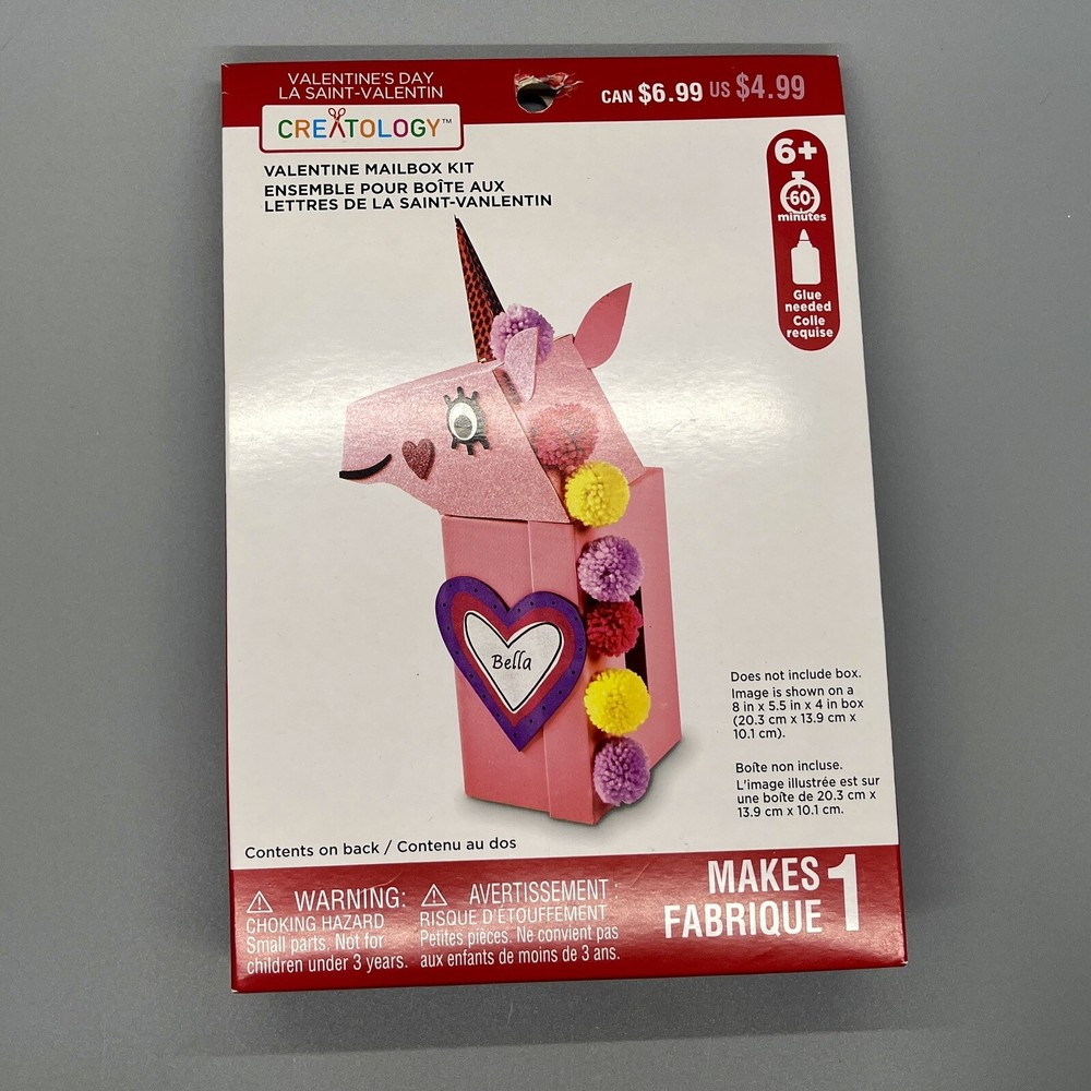 Valentine’s Day Creatology Mailbox Craft Kit Pig