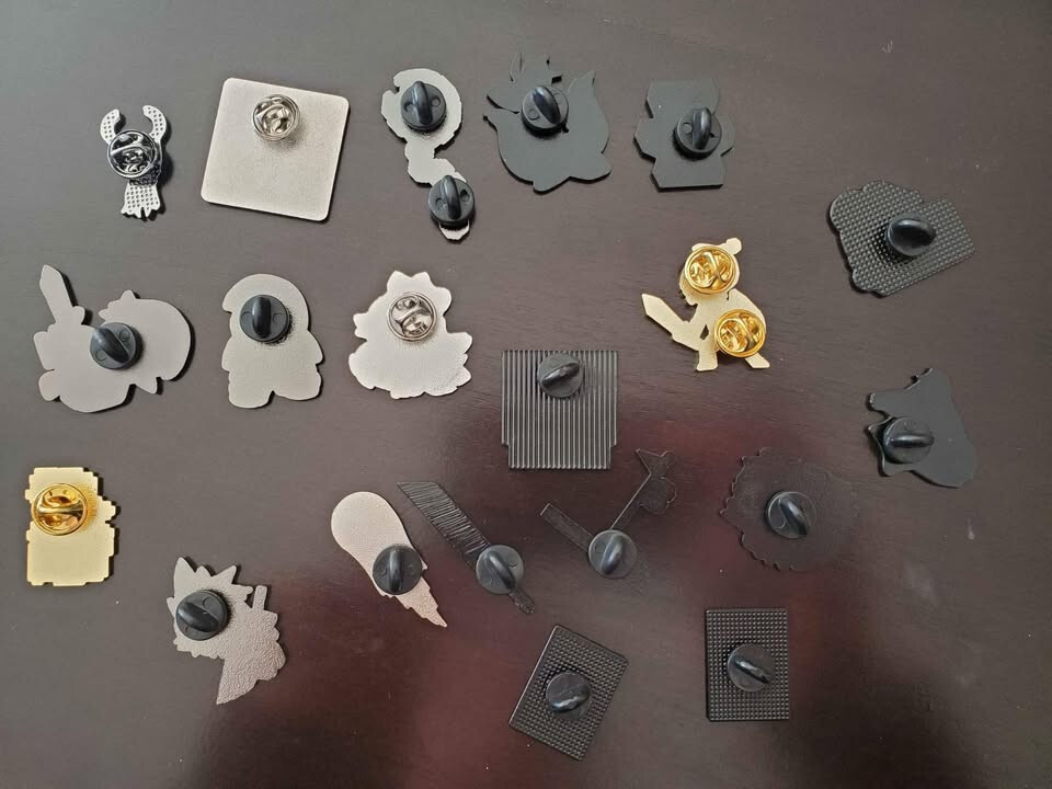 Metal Enamel Video Game Pins