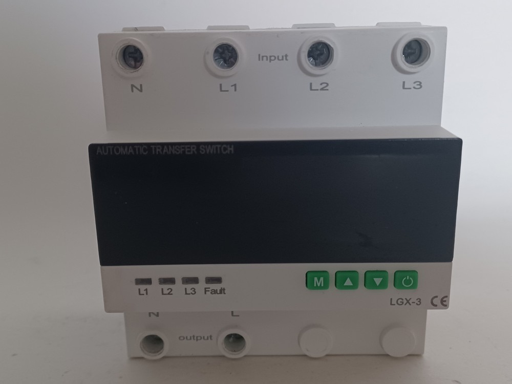 LGX3-1 63A Automatic Transfer Switch Overvoltage Undervoltage Protection 63A