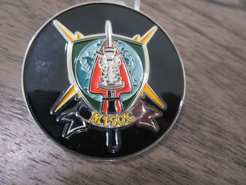 MISOC Military Information Support Command PSYOPS SOCOM Army Challenge Coin