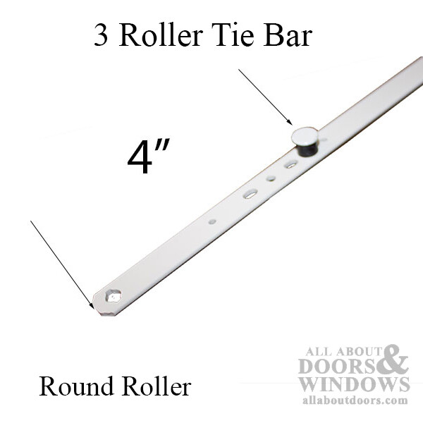 Truth Hardware 3 Roller Tie Bar assembly ( Drive Bar) 33-3/4"