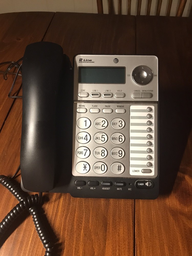 ATT 2 Line Speakerphone with Caller ID/Call Waiting