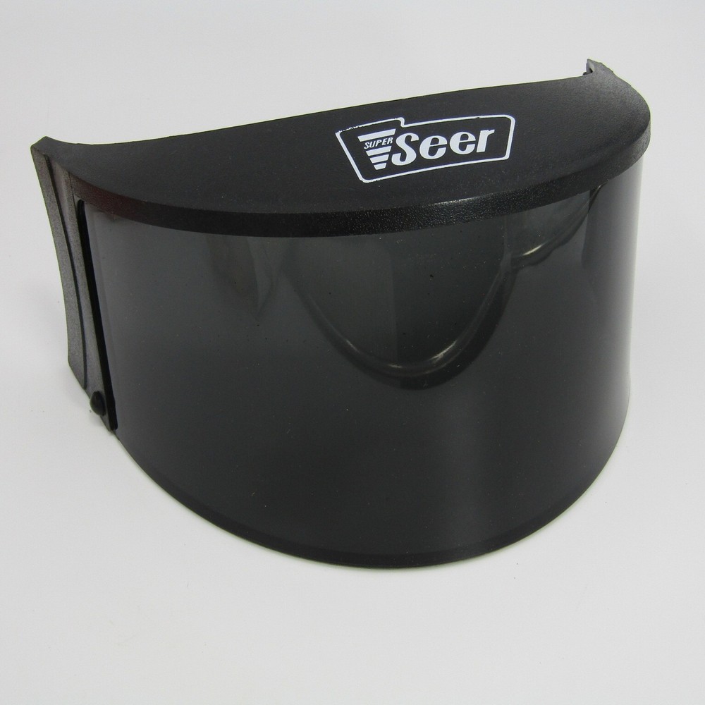 Super Seer Snap On Helmet Shield Replacement Visor Tinted Original Packaging