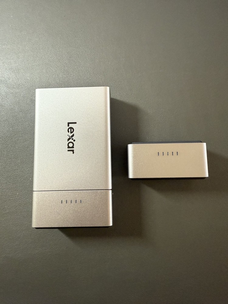 Lexar Professional Workflow Go Docking Station, w/ Extra Battery, Used