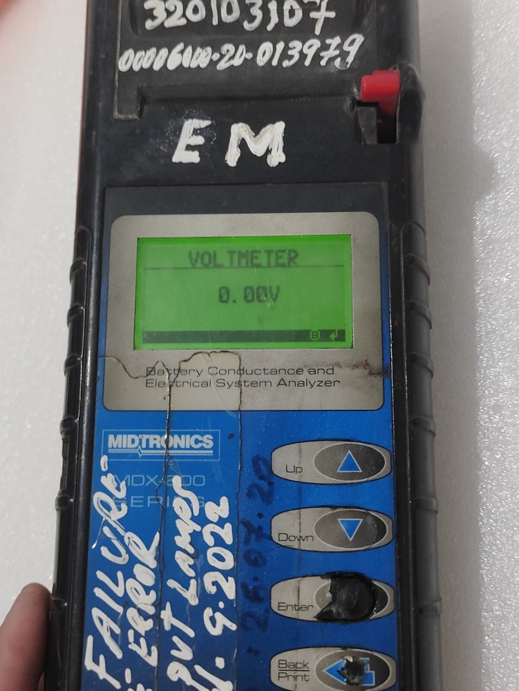 Midtronics MDX-650P SOH 6 & 12V Digital Battery/Electrical System Analyzer