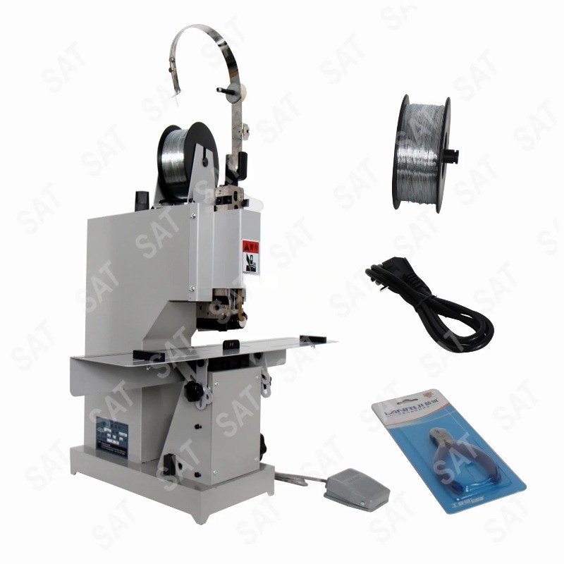 Wire Stapler M2000 Double Head Single Head Holler Staple Head Binding Machine