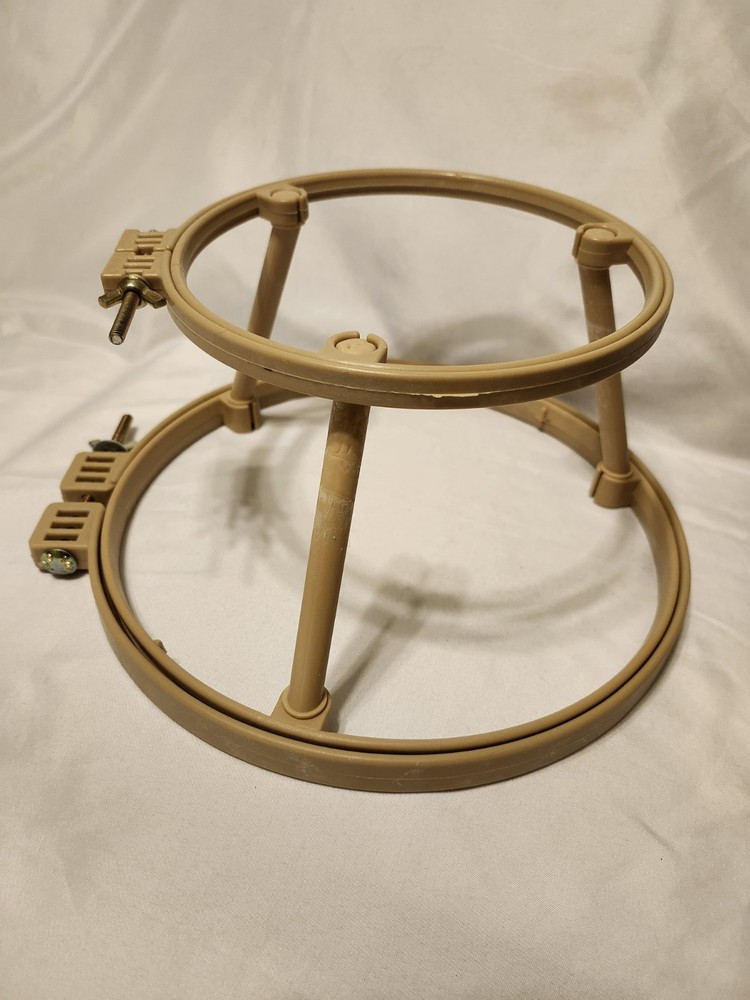 Morgan Lap Stand 7" & 10" Combo Adjustable Hoops for Cross Stitch