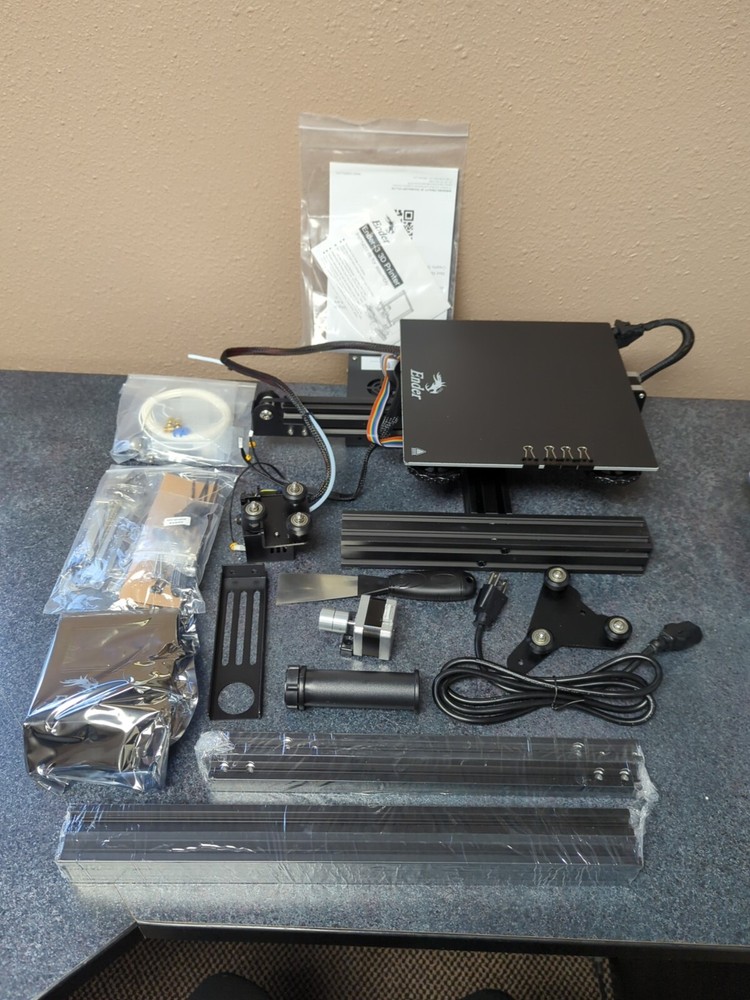 New in box Ender 3 3d Printer. Opened up to take pics