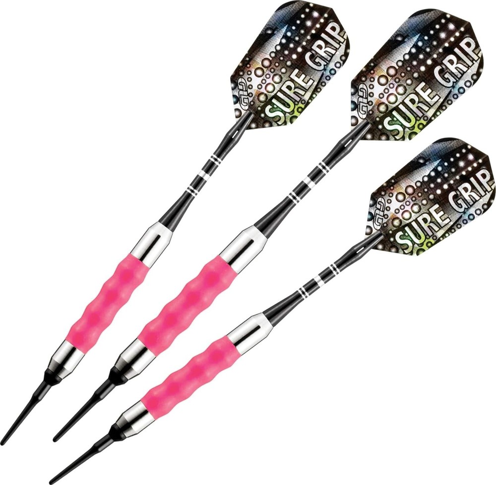 Viper Sure Grip Soft Tip Darts,Pink