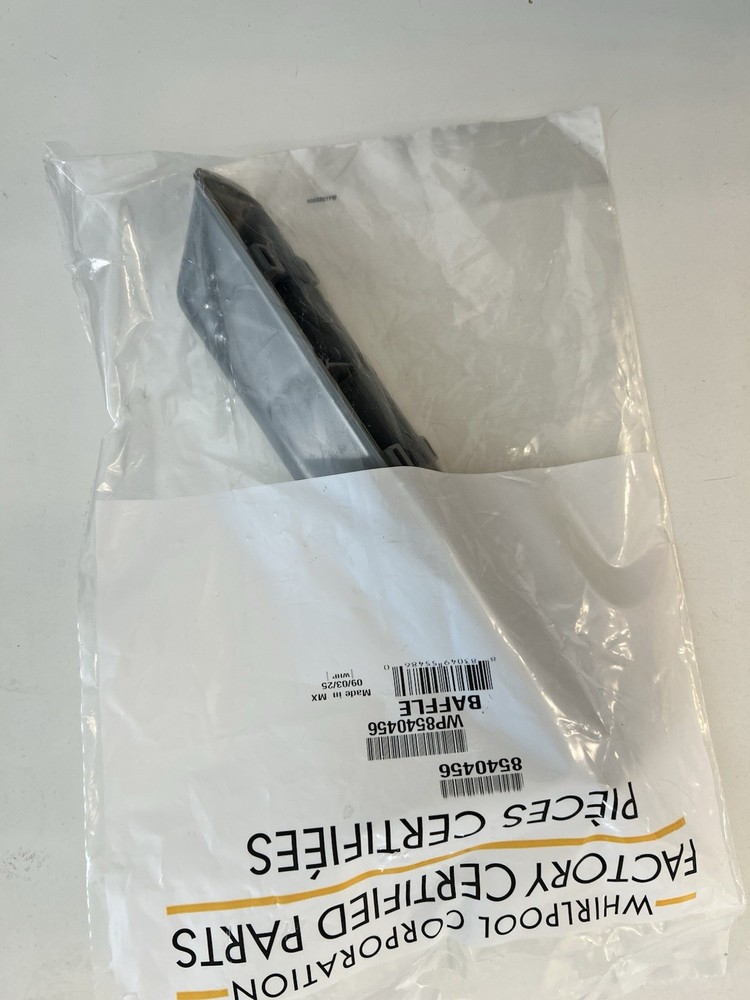 Wp8540456 - Baffle - Whirlpool Maytag