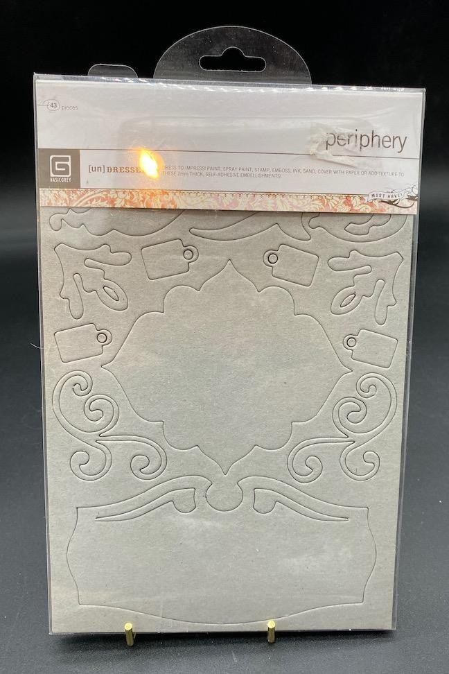 Basic Grey (Un) Dressed Periphery Chip Board chipboard pieces - NEW