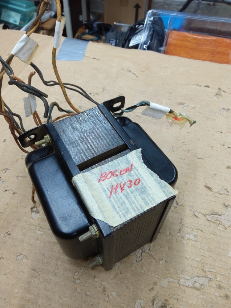 Power Transformer BOGEN HX30 REMOVED Working Unit Yrs Ago