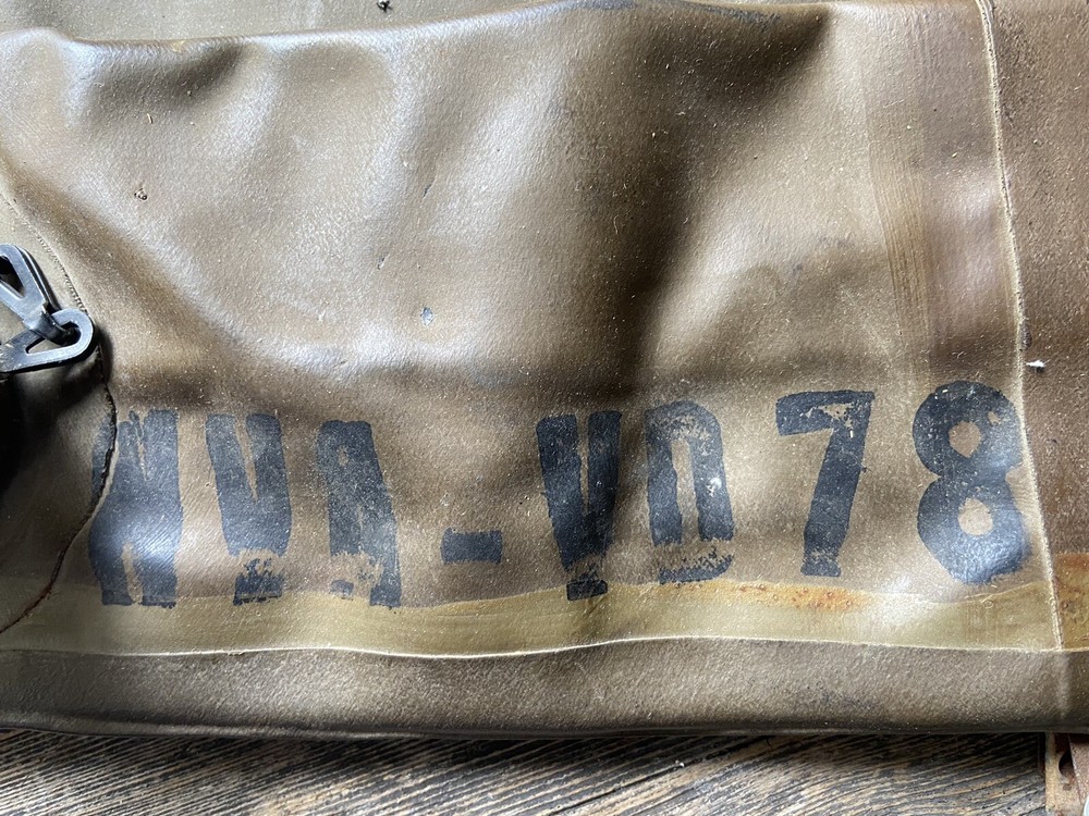 Unique, vintage US Army Rubber Water Bladder
