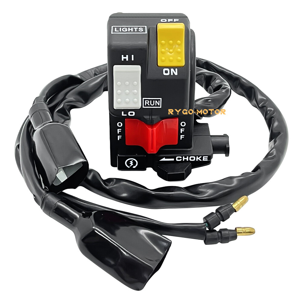 Control Switch Start Kill Stop Headlight Button for Honda TRX250 1985 1986 1987