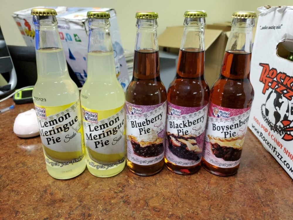 Melba's Fixins' Unique Flavor Dessert Soda Pop 5 Pack Sampler Set
