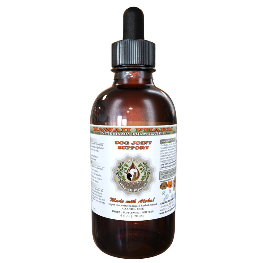 Dog Joint Support, Veterinary Herbal Alcohol-FREE Supplement