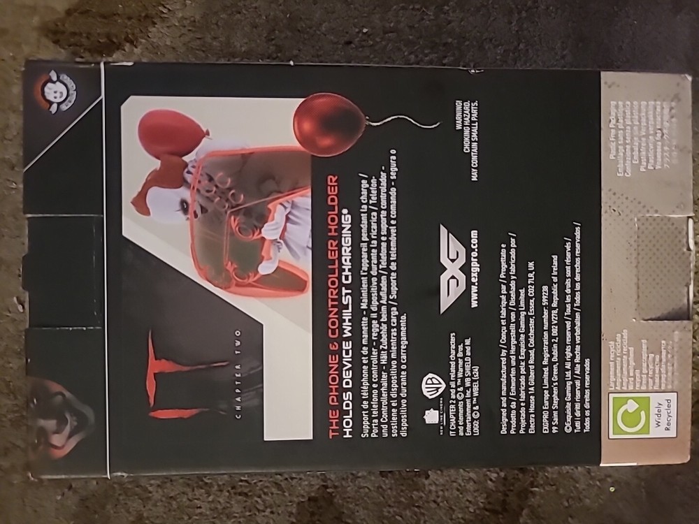Exquisite Gaming - Pennywise Cable Guy Controller & Phone Holder Stand. New