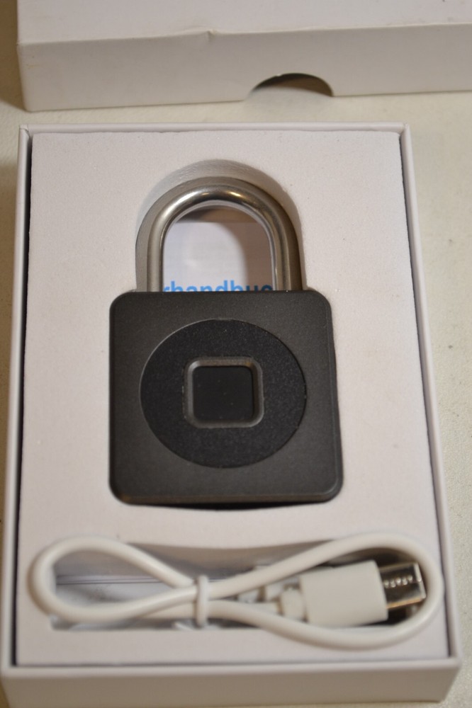 Smart Padlock Fingerprint/App Control eLinkSmart P6BF (Black)