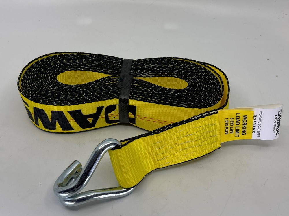 2"X30' Long Handle Ratchet Strap with J-Hooks 2 Pack