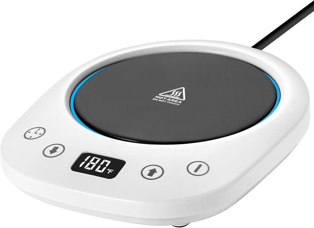 Coffee Mug Warmer 7 Temp Settings 1-12H Timer & Fast Heating Auto Shut Off ...