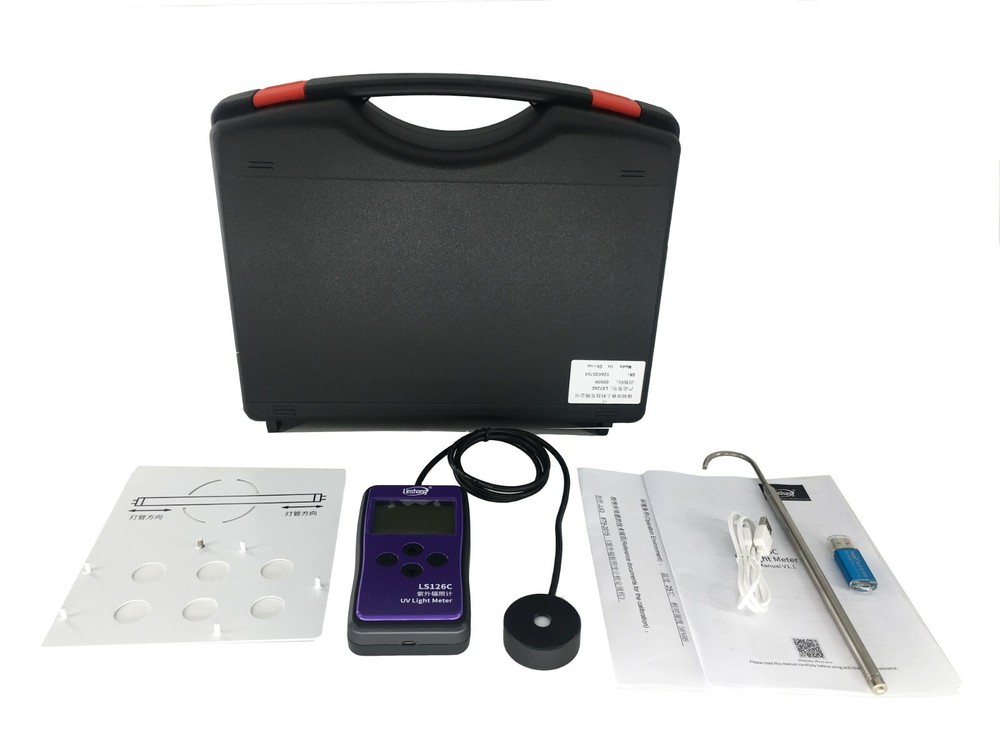 UV Light Meter Ultraviolet Intensity Tester for UVA Light Source UV LED Curing