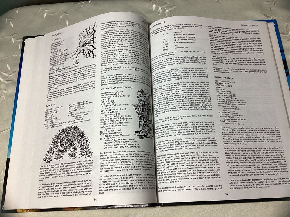 Vintage Advanced D&D 1981 1st. Ed Fiend Folio Guide