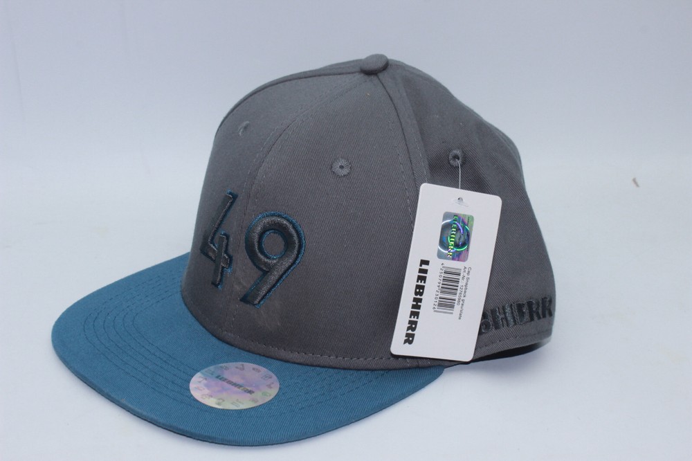 Liebherr Cap 49 Snapback Gray New