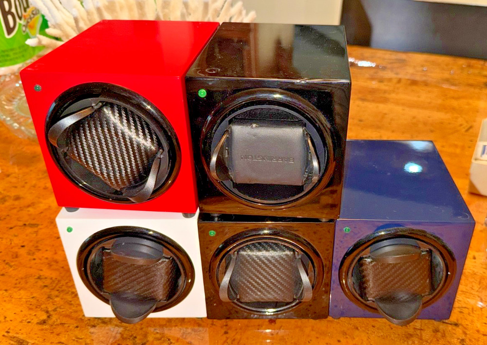 Barrington Single Watch Winder!--Multiple Colors