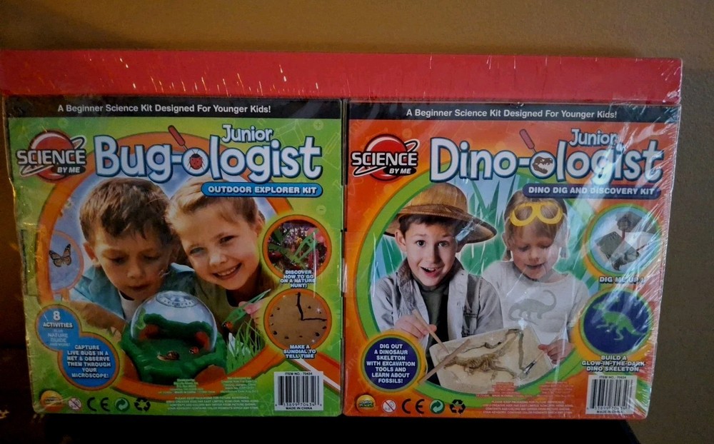 Science By Me Bug-ologist And Dino-ologist 2 Pack Kit