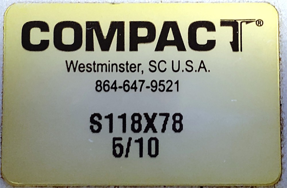 Compact S118X78 Pneumatic Parallel Gripper