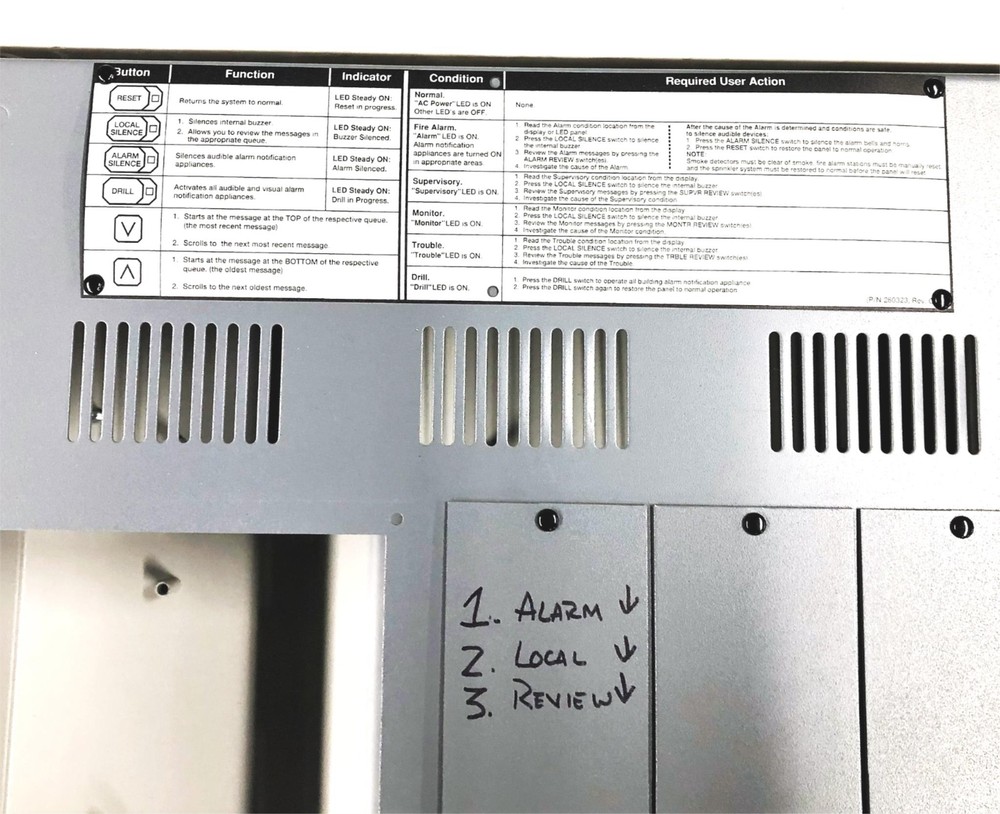 Edwards System Technology Empty Fire Alarm Enclosure EST 2 USED