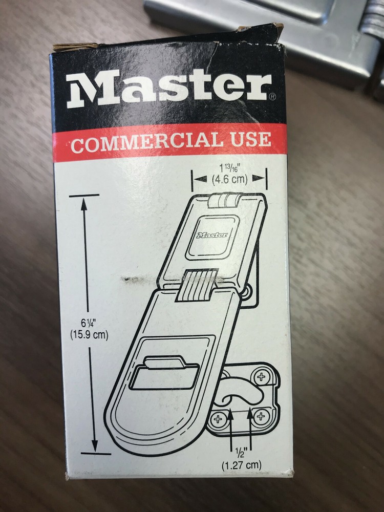 Master Lock High Security SINGLE HINGE 6-1/4"