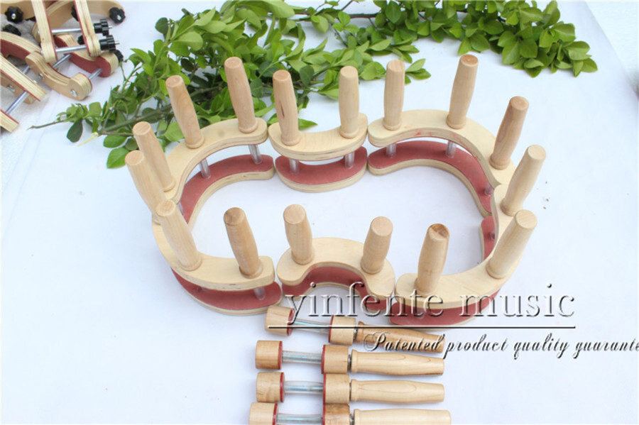 Violin Body Setup Kit: Includes Glue, Clamps for Luthiers