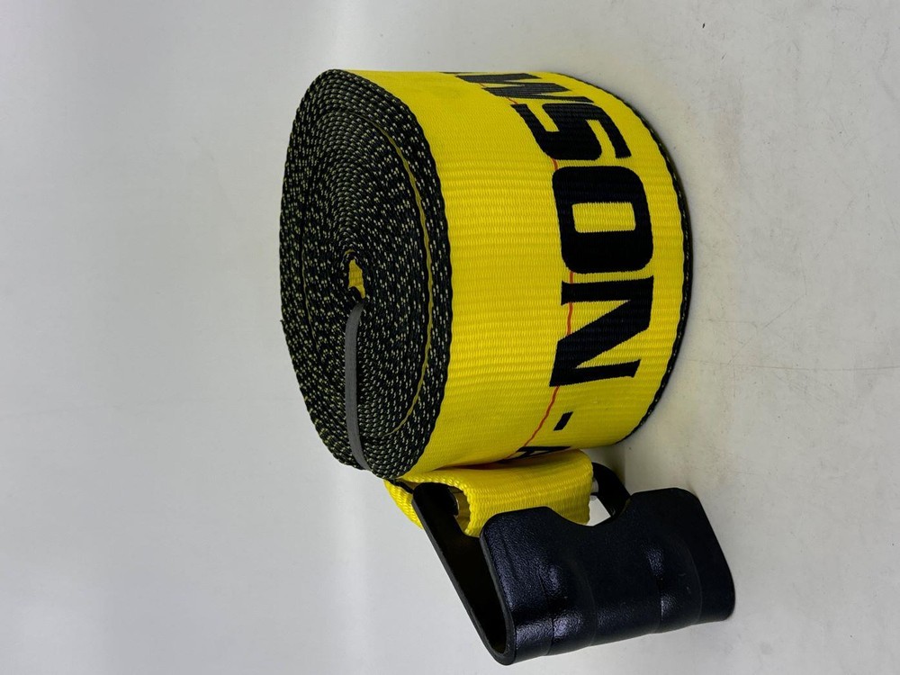 4”X40’ Winch Strap with Flat Hook 2 Pack