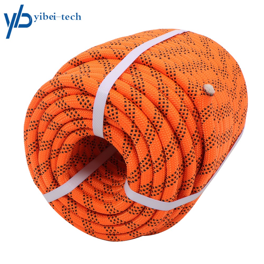 200FT Double Braid Polyester Rope Arborist Bull Tree Rigging Work Utility 1/2"