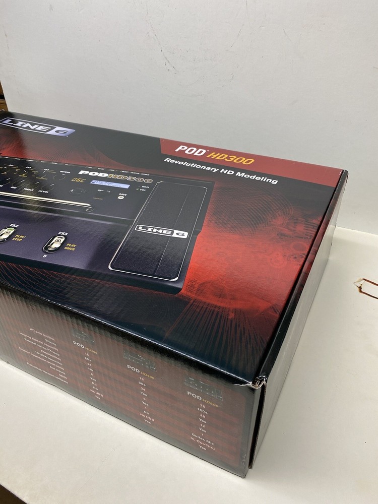 line 6 pod hd300 empty box