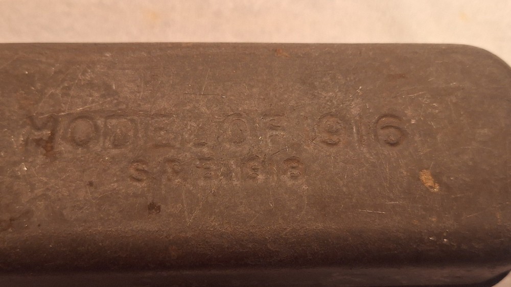 USGI WW1 Model 1916 Bacon Tin - 1918 Dated