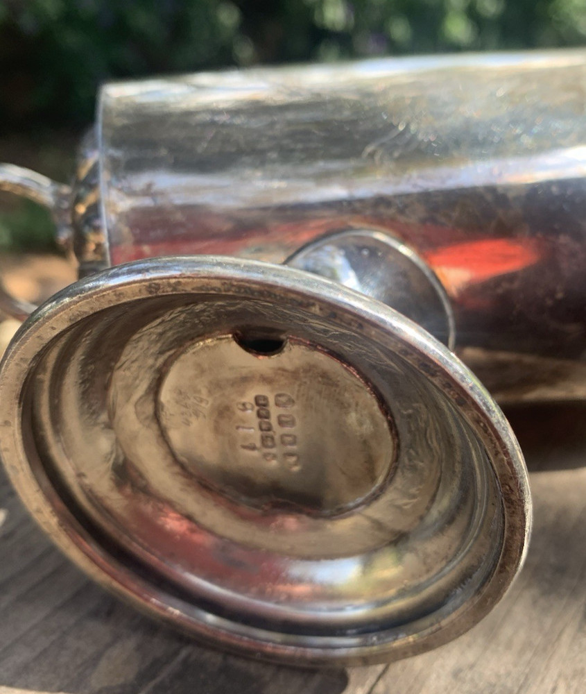Victorian Silver Plate Sugar Scuttle Barrel EPBM 1900s Model Etched Pattern 917