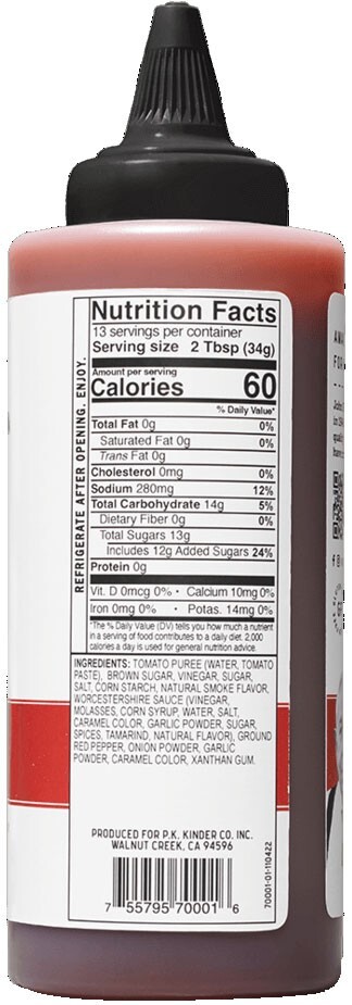 Kinder's Hot BBQ Sauce - 15.5 oz